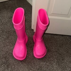 DUPE balenci-croc boots